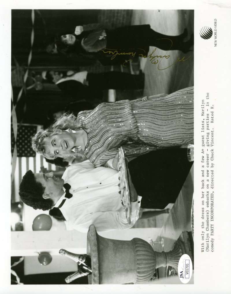 Marilyn Chambers Jsa Coa Hand Signed 8x10 Photo Poster painting Autograph Authenticated