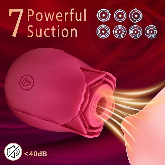 The Original Rose Toy™ In Seven Colors with 7 Suction modes