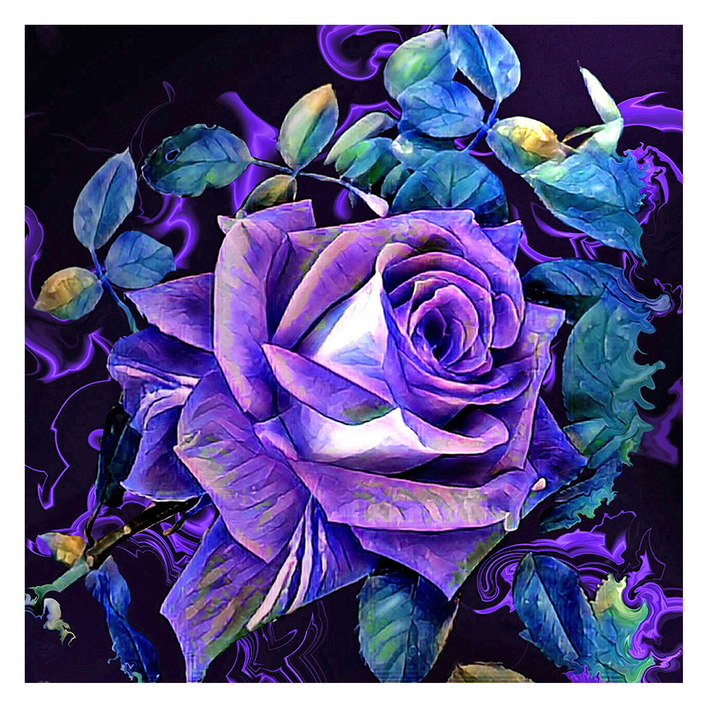 Сказочные фиолетовые розы