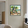 Diamond Painting-DIY Full Round Drill Beach House
