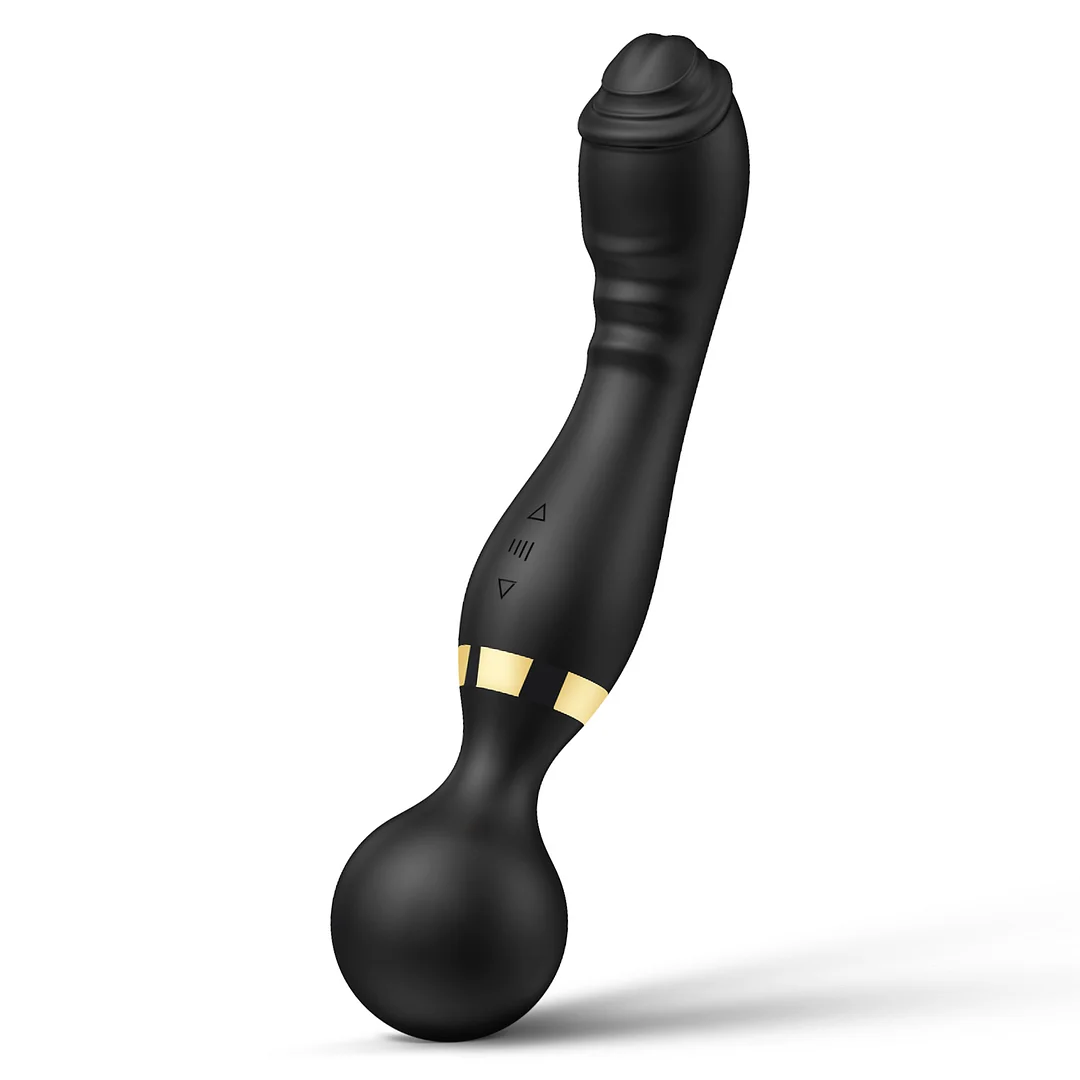 Duvera – Dual-ended Vibrator With Independent Head & Tail Vibration, For G-spot & Body Massage