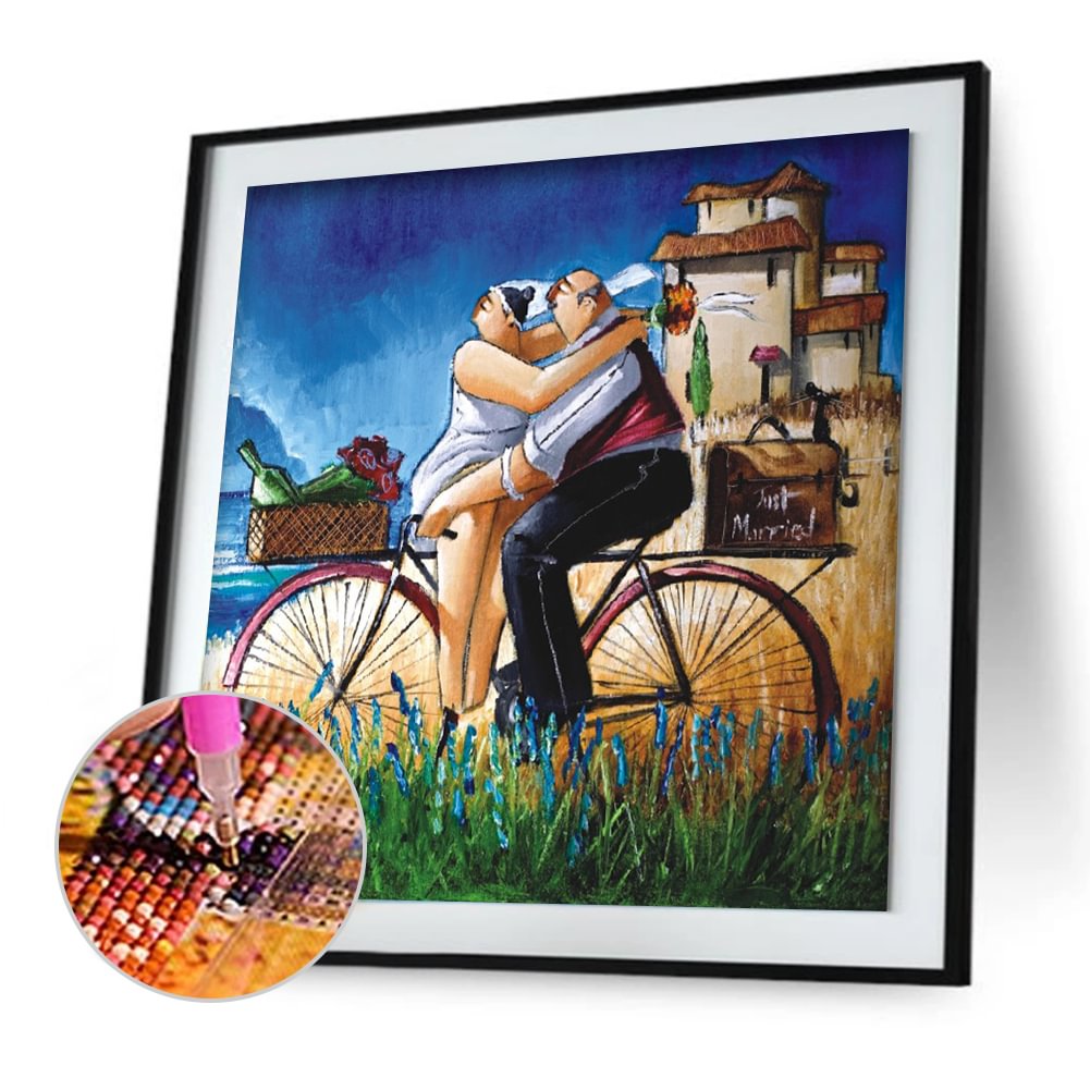 bicyclette en mosaique