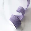 Multiple Single Color Linen-like Polyester Ribbon 4cm x 4.5m