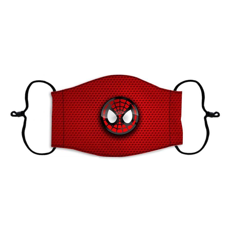 Miles Morales Spider Man Face Mask Reusable  Adjustable  Face Cover Women Men Breathable Wear