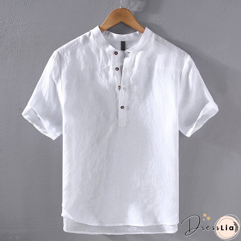 Frank Hardy Ocean Linen Shirt