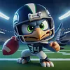 Seattle Seahawks Football-11CT Stamped Cross Stitch 40*40cm tapestrymarket
