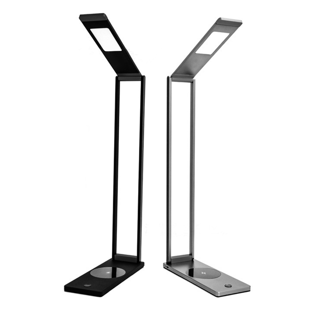 

LED Table Desk Lamp Foldable Wireless Mobile Phone Charging Reading Light, 501 Original