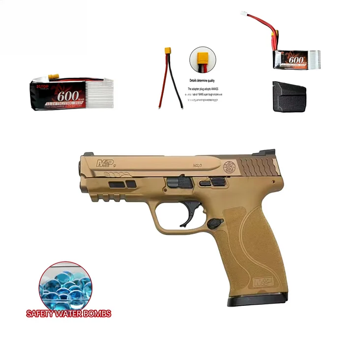 M&P9 Gel Blaster Gun Pistol | Realistic Full-Auto Blowback Action