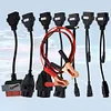 8Pcs Car Diagnostic Scanner Connector Cables Diagnostic Instrument Adapter Wire