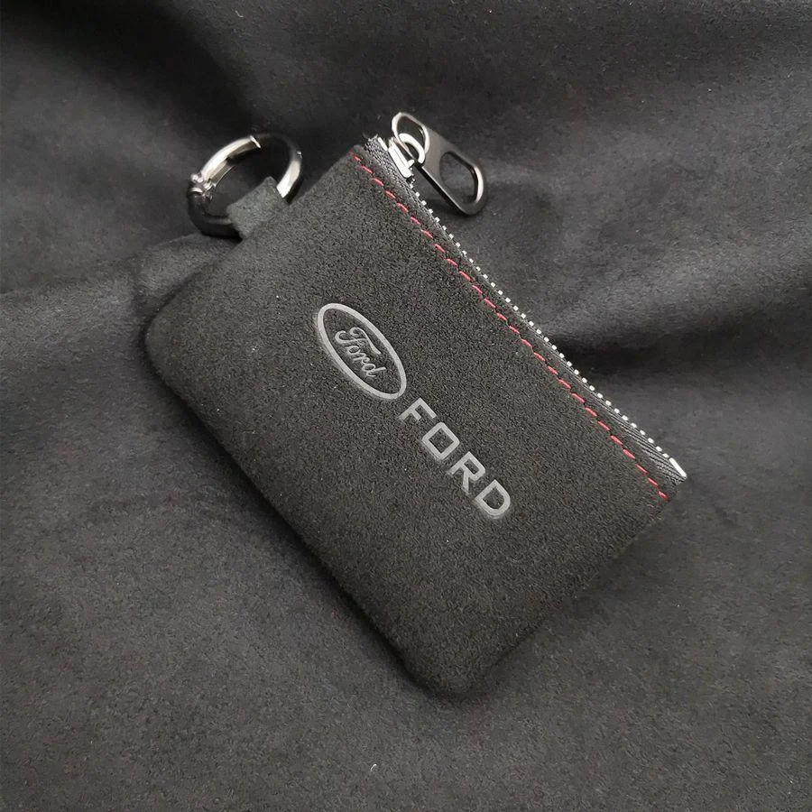 Car key high-end suede key bag