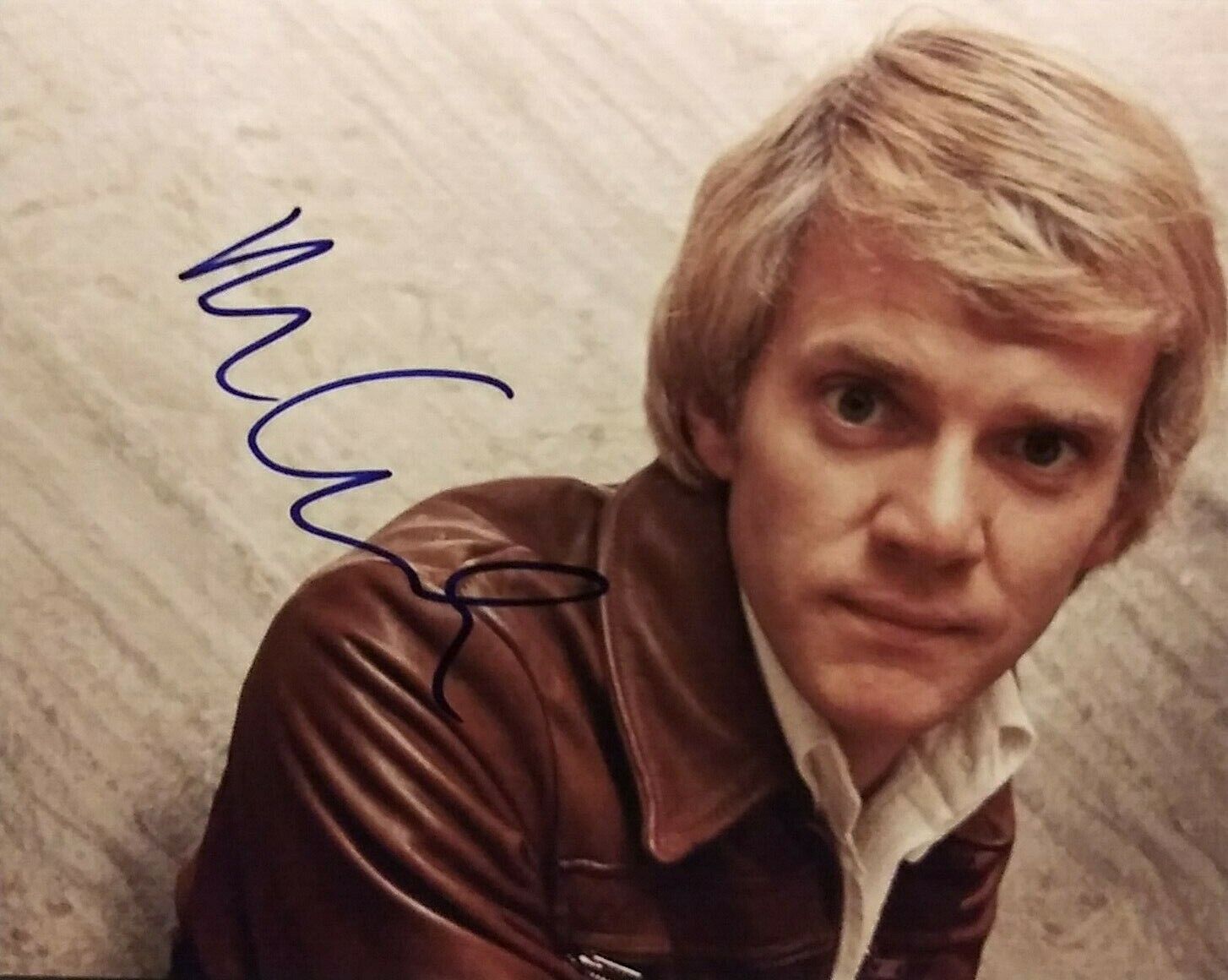 Malcolm McDowell signed 8x10