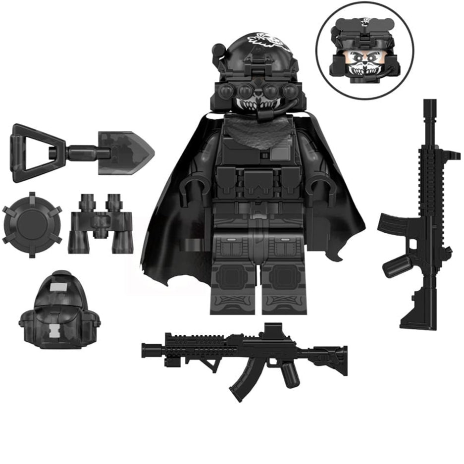 Commando Custom Military Minifigure Minifigure Bricks monstertoys