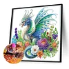 Diamond Painting-DIY Crystal Rhinestone Floral Dragon