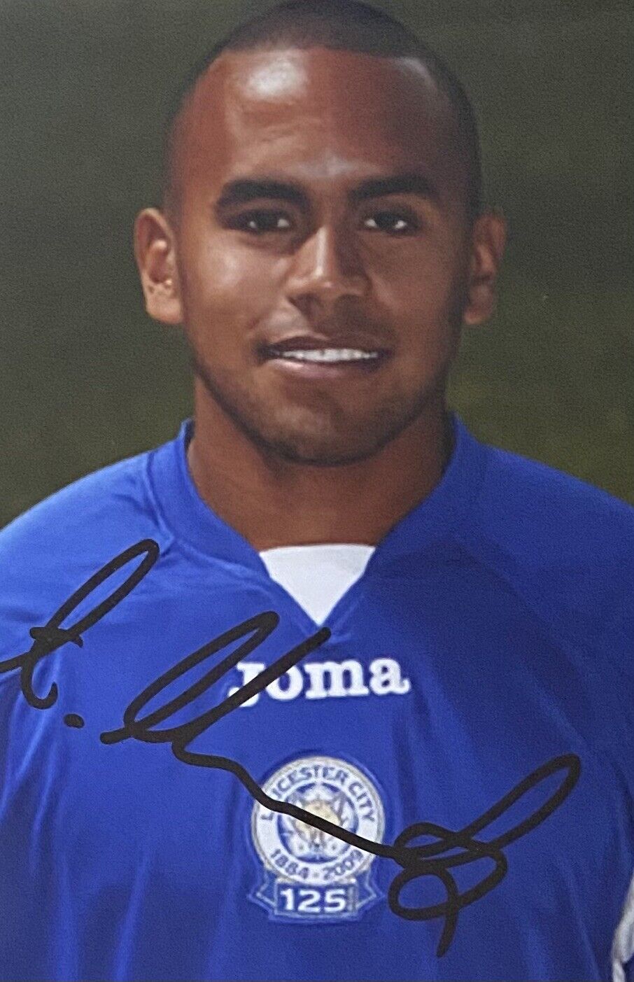 Ashley Chambers Genuine Signed Leicester City 6X4 Photo Poster painting