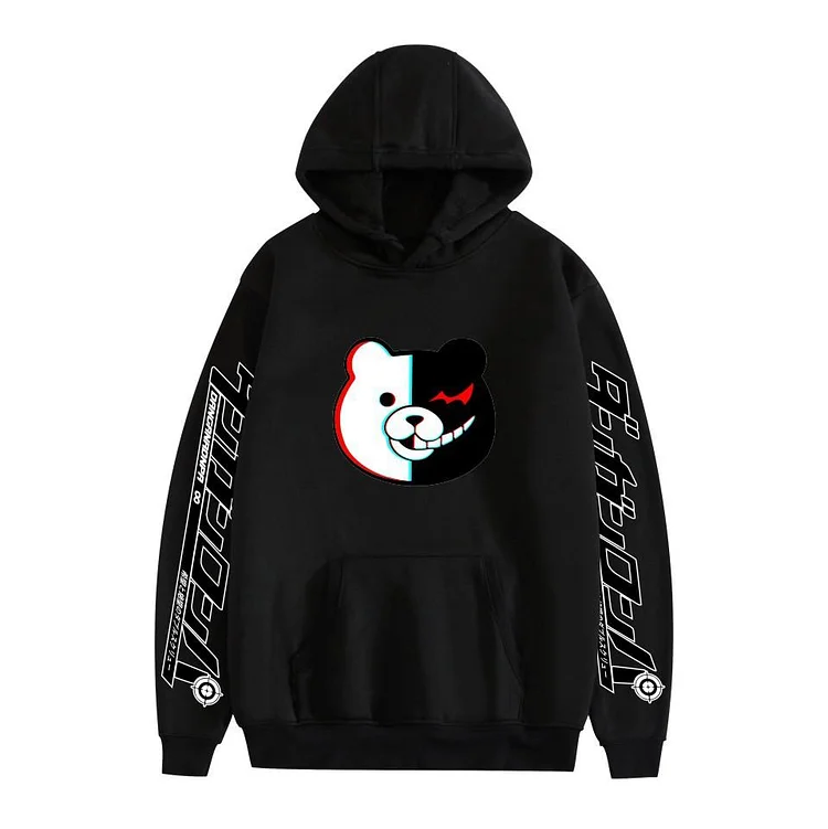 Danganronpa Monokuma Unisex Hoodie Pullover weebmemes