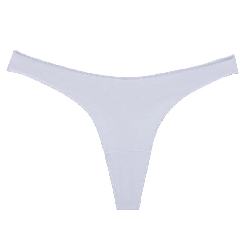 FINETOO Sexy Low-Rise Thongs for Women Female Cotton Panties Ladies Comfortable T-Back G-String Girl M-XL Intimates Lingerie New