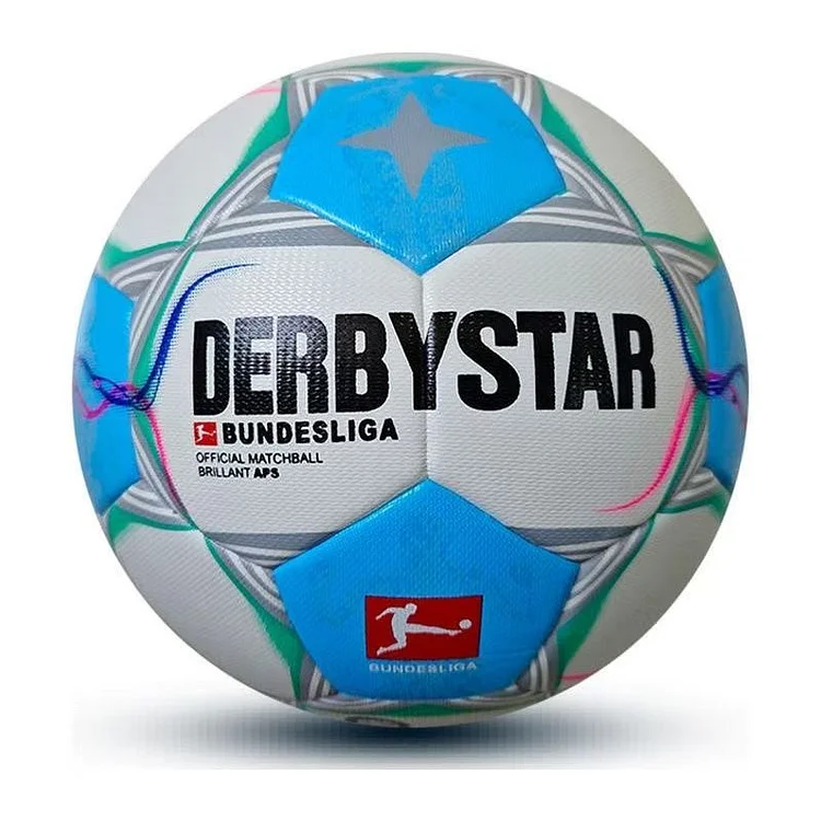 24/25 Bundesliga Puma White and Blue Size 5 Ball [Ships uninflated]