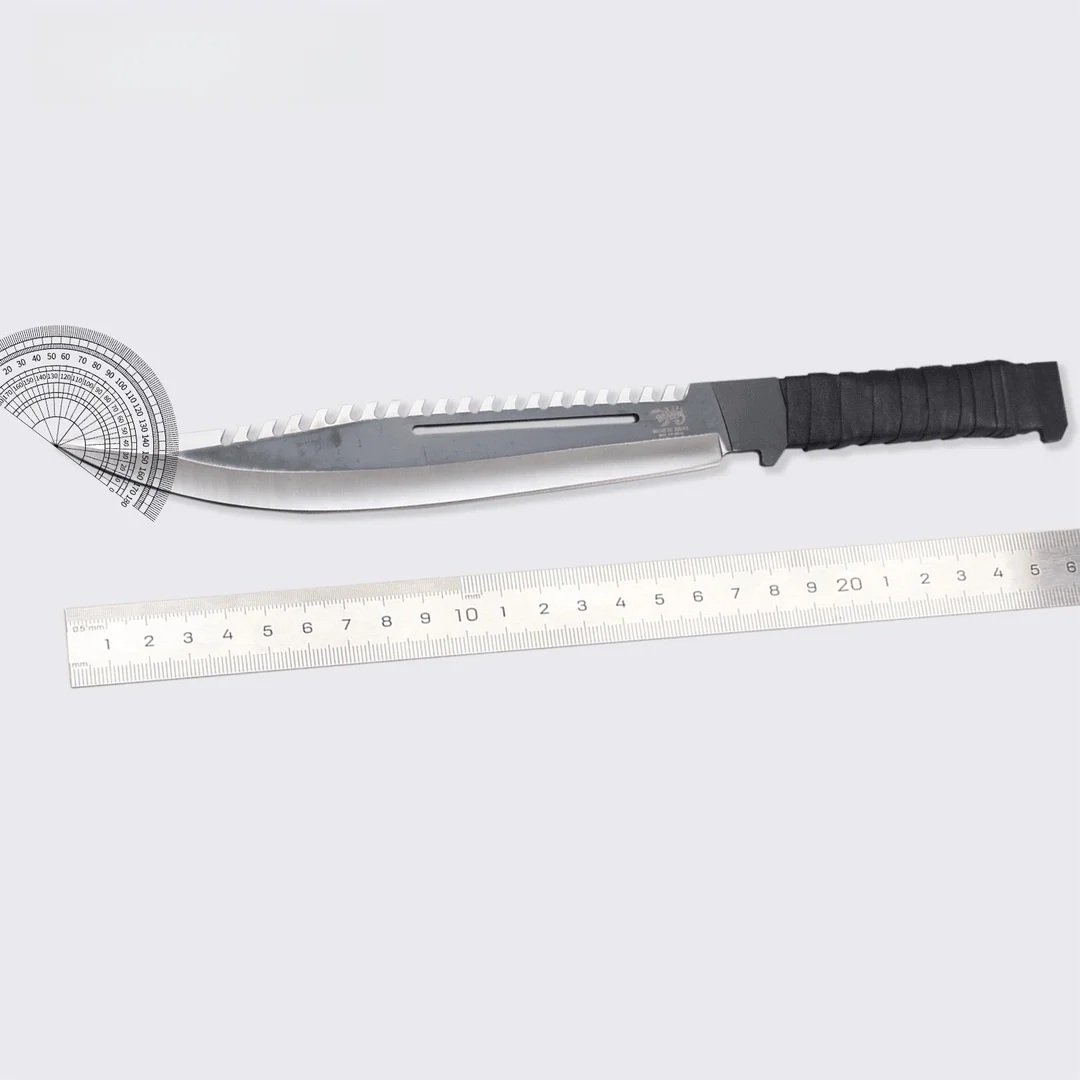 Outdoor scorpion jungle thickened wild mountain opening woodcutting knife logging knife camping knife