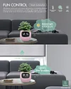 LVY Expression Control Intelligent Small Flower Pot Desktop Planter APP Monitoring Sensor Expression Demand Interactive LCD Screen