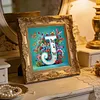 Butterfly Flower J 5D Partial Drill DIY Diamond Painting Kit 30*30cm
