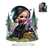Acrylic Special Shaped Double Sided Effect Halloween Table Top Diamond Painting Ornament Kits