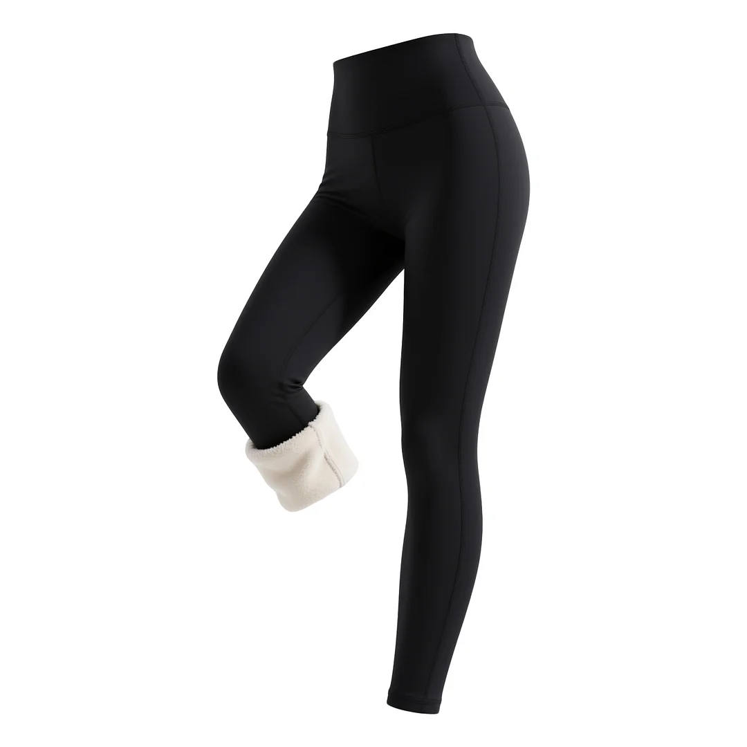 Women's Fleece-lined Tight Leggings Yoga Pants