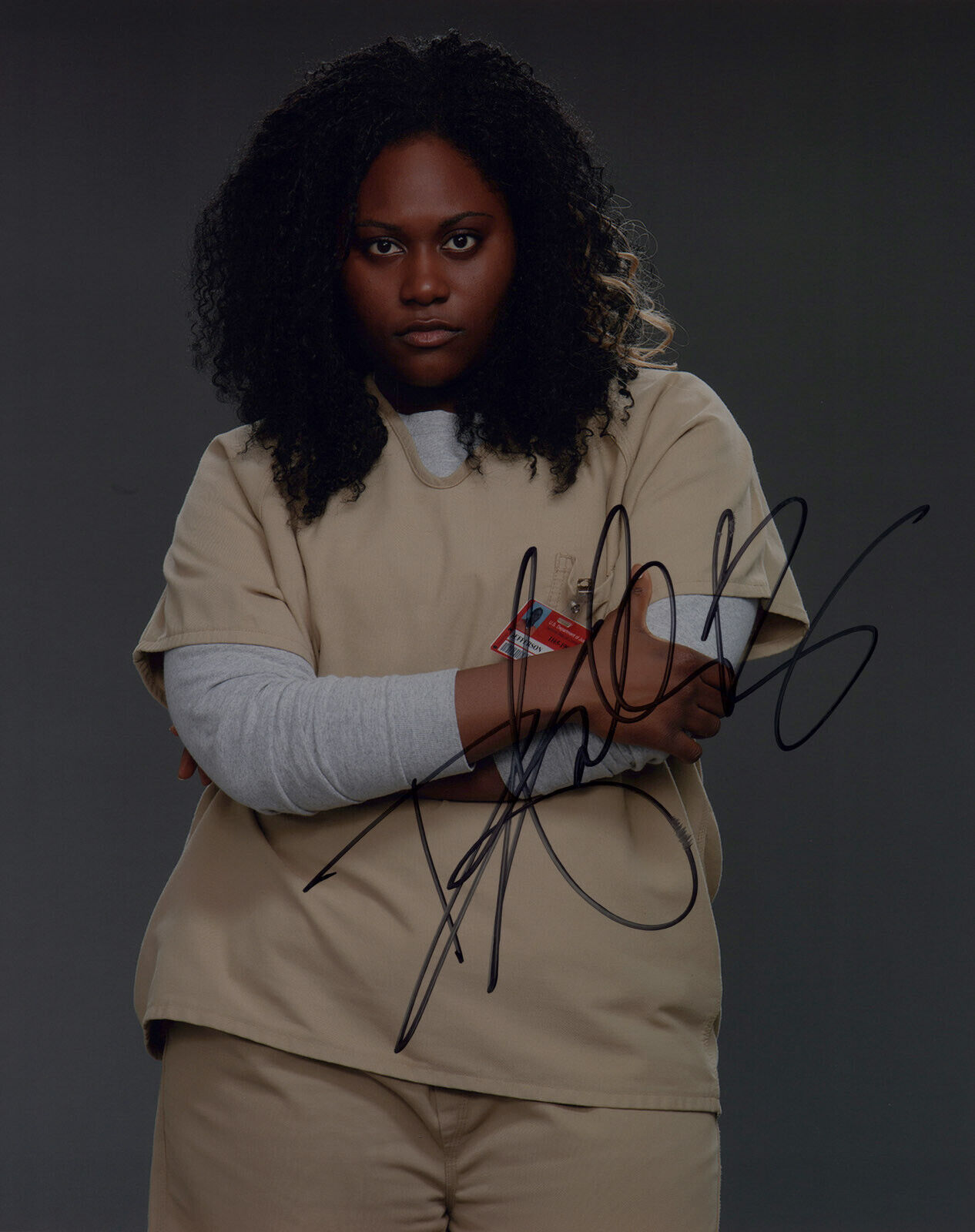 DANIELLE BROOKS signed ORANGE IS THE NEW BLACK