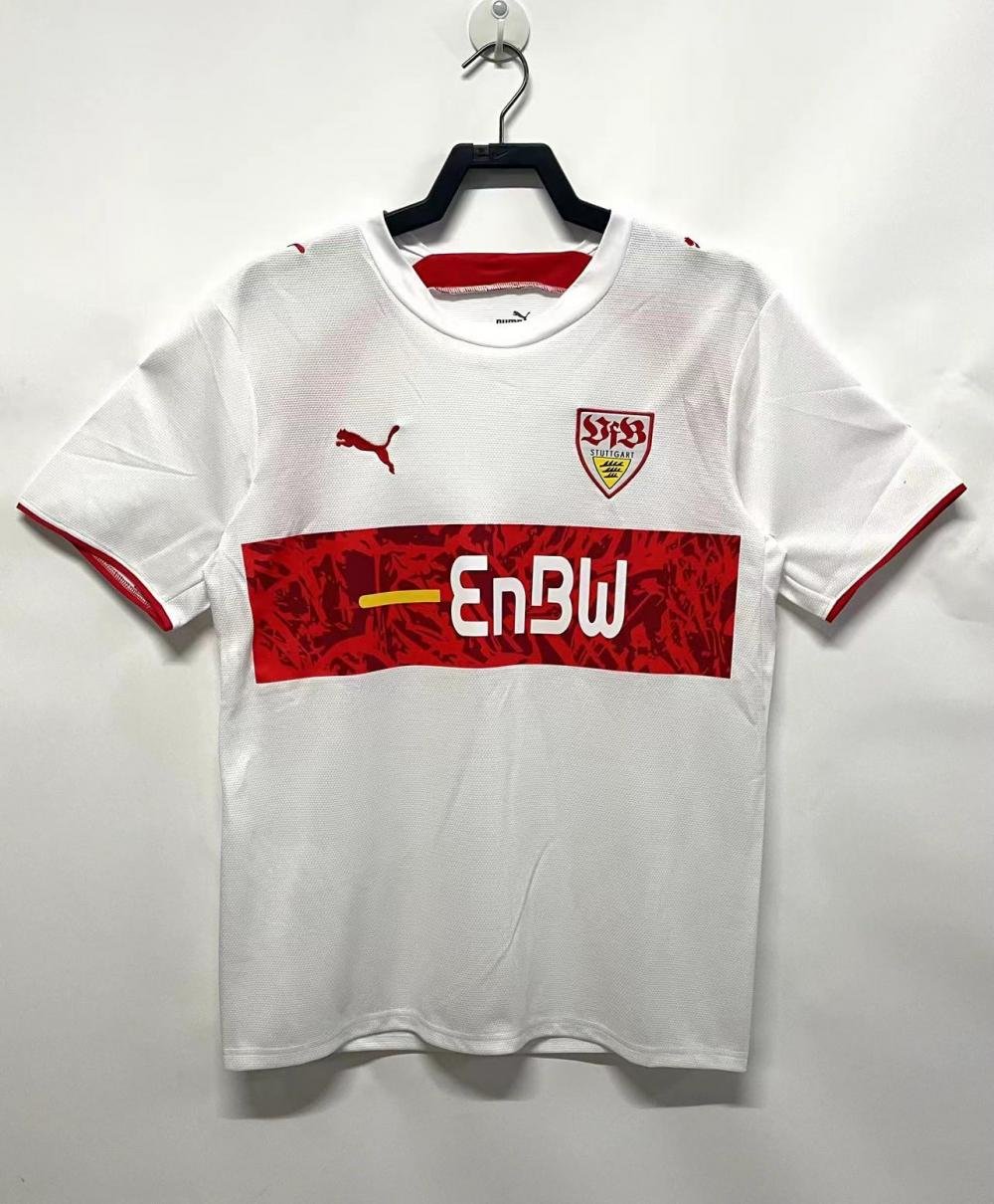 2006-2007 Retro VfB Stuttgart Home Football Jersey