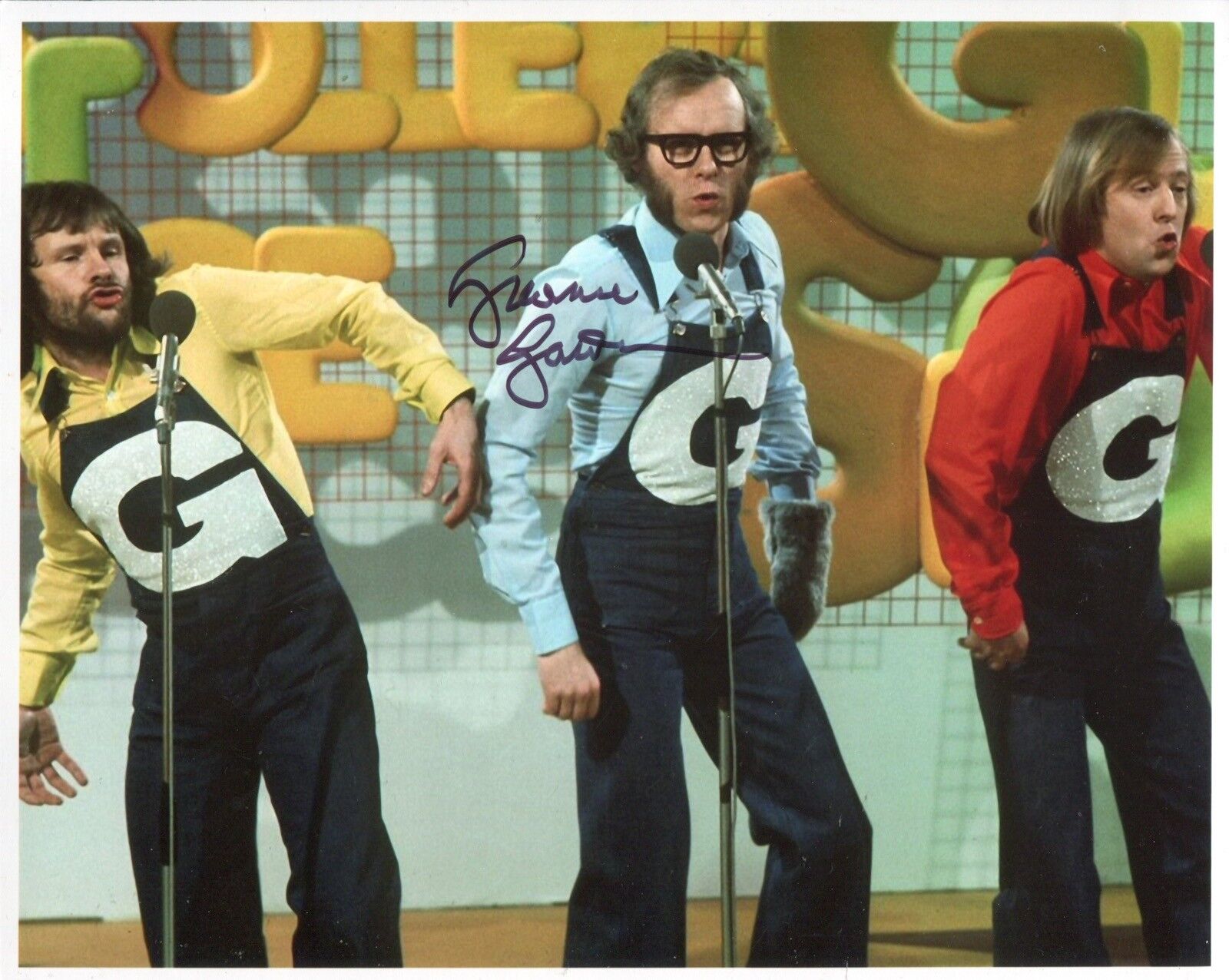 The Goodies ‘Funky Gibbon' comedy 8x10 Photo Poster painting signed by Greame Garden