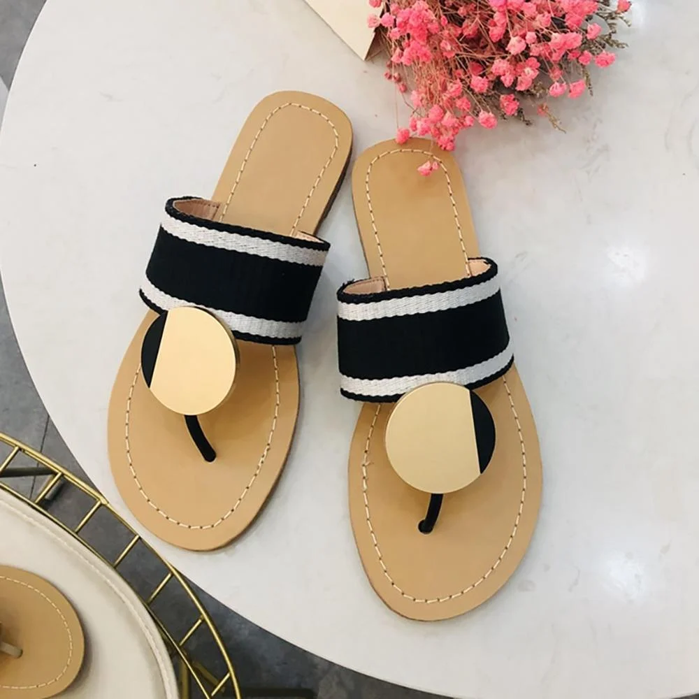Casual Summer Slip On Flat Slipper