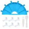 Diamond Painting Tools | 6 Section Palm Trays 9 piece set