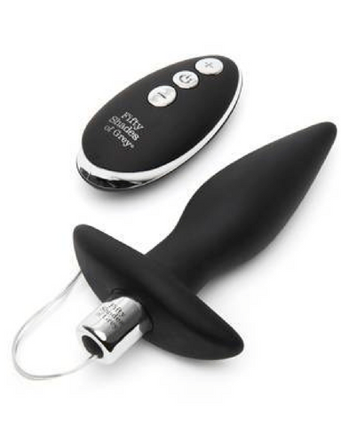 Pornhint Fifty Shades Of Grey Relentless Vibrations Remote Control Butt Plug