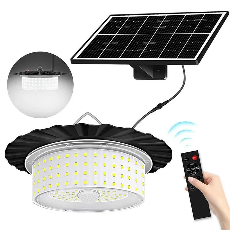 📣FAST SALE-BUY 1 GET 1 FREE📣224-LED Solar Pendant Light with Moving Sensor
