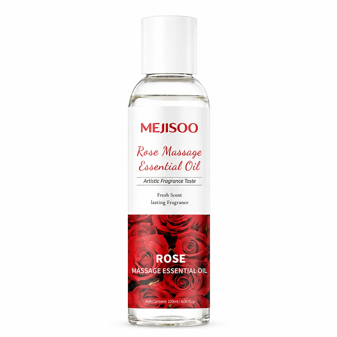 Couples Night-in Massage Oil &ndash; 120ml Rose, Lavender & Ginger Scents