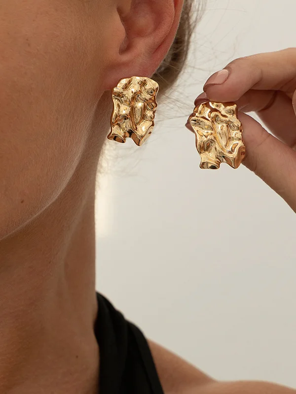 Geometric Normcore Drop Earrings