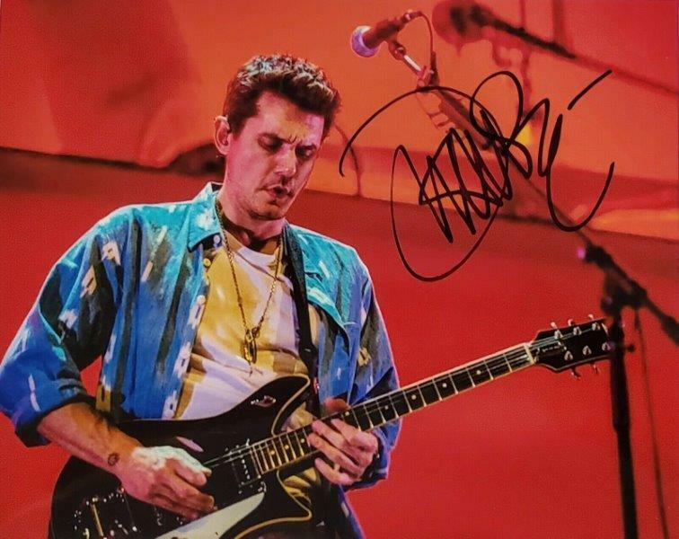 REPRINT - JOHN MAYER Guitar Guitarist Signed 8 x 10 Glossy Photo Poster painting Poster RP