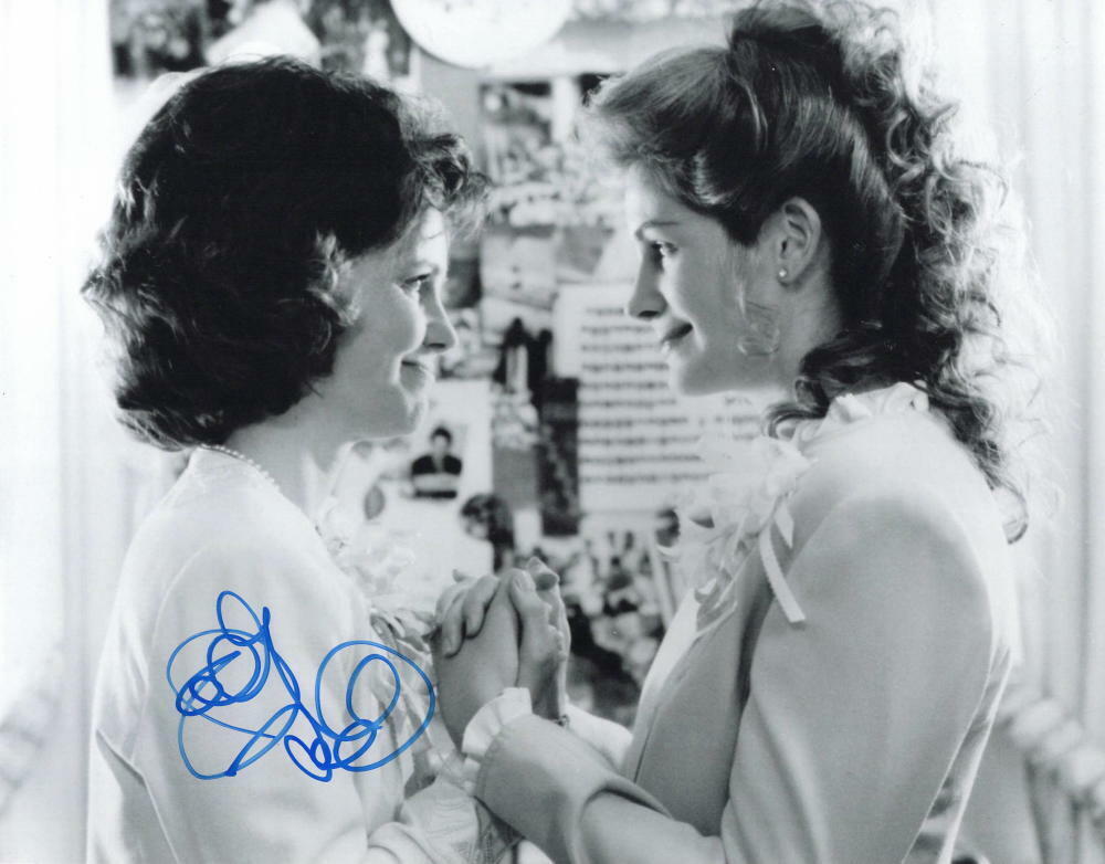 SALLY FIELD SIGNED AUTOGRAPH 11x14 Photo Poster painting - FOREST GUMP, JULIA ROBERTS, LEGEND