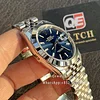 Rolex Datejust 41 m126300-0002 Stainless Steel on Jubilee with Blue Dial and Smooth Bezel Super Clone