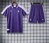 2025/2026 Real Madrid Pre-Match Training Purple Shirt+Shorts 1:1 Thai Quality