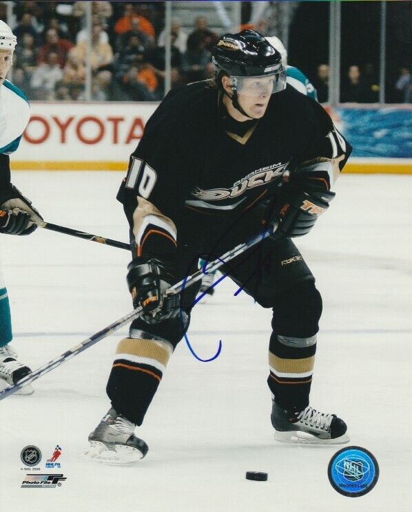 COREY PERRY SIGNED ANAHEIM DUCKS 8x10 Photo Poster painting #3 Autograph