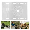 Acrylic Transparent Table Board Camping Table Unit Board IGT Table Accessories