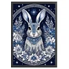 (US Local)Rabbit -11CT Stamped Cross Stitch Kit(40x60cm)