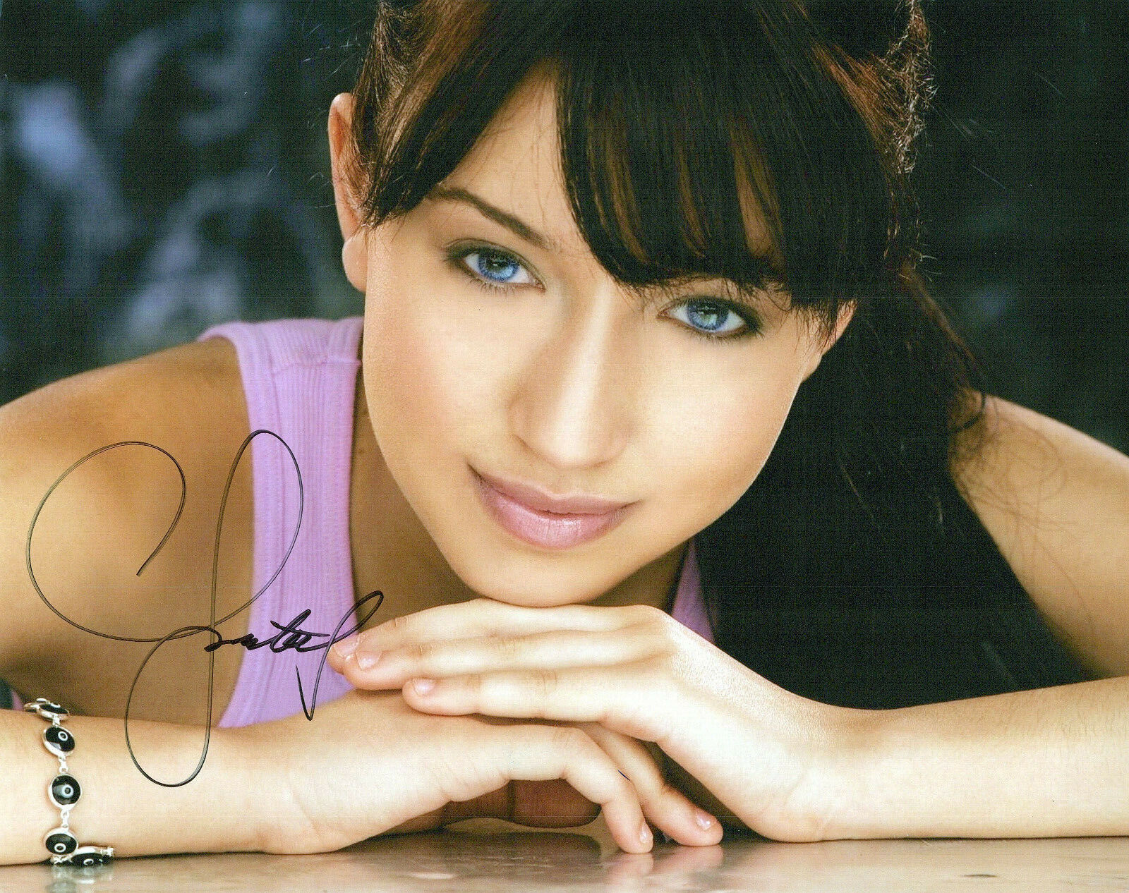 Christian Serratos glamour shot autographed Photo Poster painting signed 8x10 #2