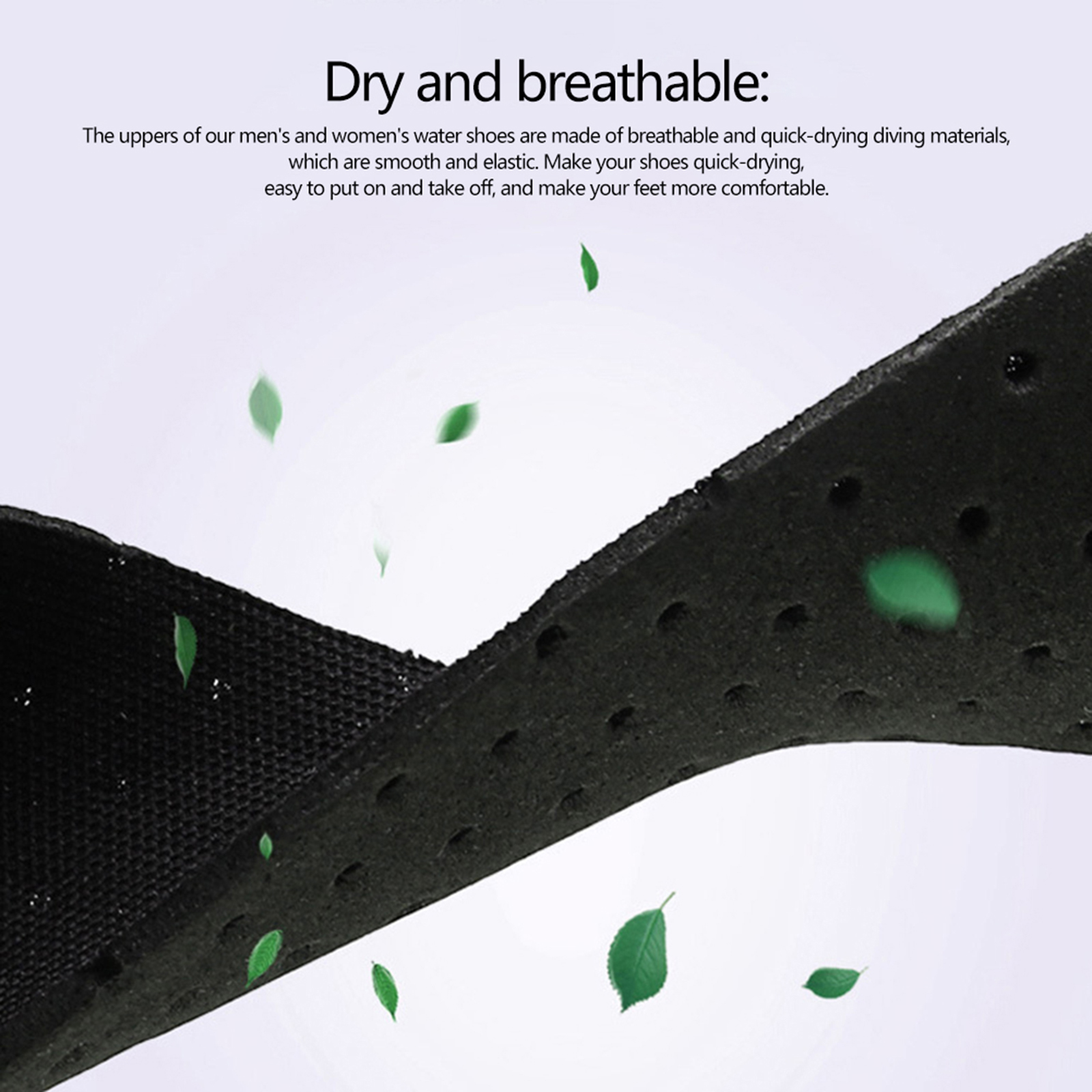 

Water Shoes, Barefoot Quick-Dry Aqua Socks for Women Men, Black, 501 Original
