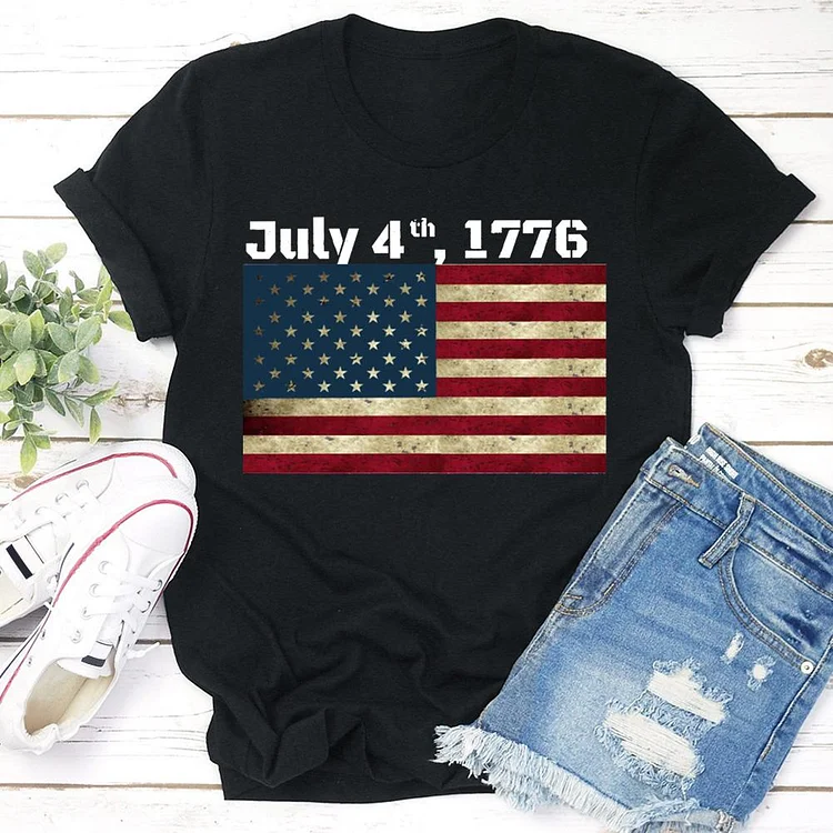 American flag independence day T-shirt Tee - 01867