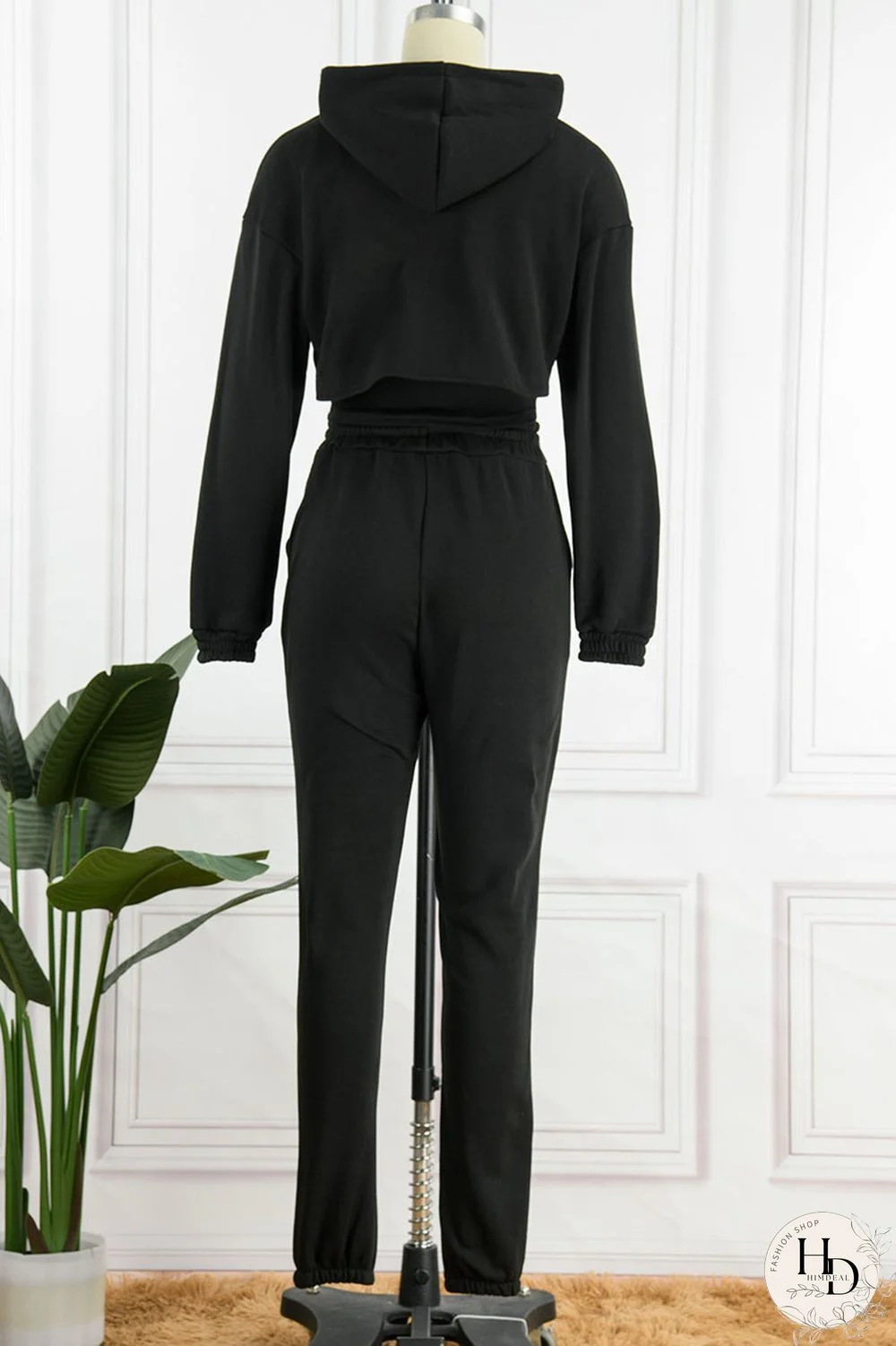 Dark Gray Casual Street Solid Patchwork Hooded Collar Long Sleeve Three Pieces