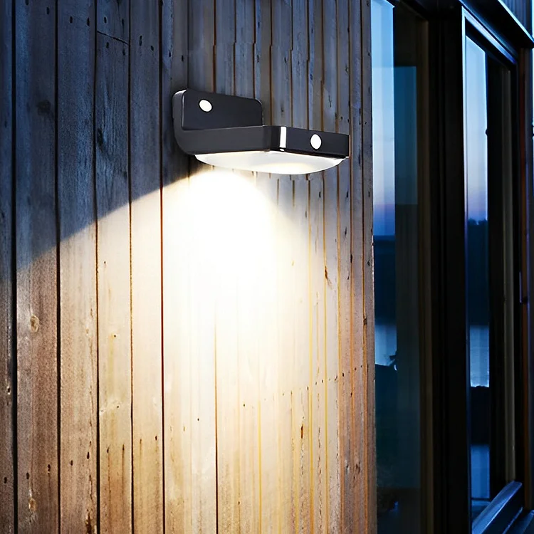 Minimalist Waterproof LED Intelligent Motion Sensor Solar Wall Lamp - Appledas