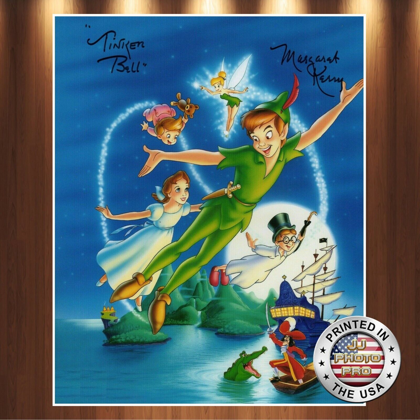 Margaret Kerry Autographed Signed 8x10 Photo Poster painting (Peter Pan) REPRINT