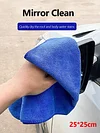 5/10Pcs Car Cleaning Cloths 25x25cm Microfiber Fiber Towel Auto Detailing Towels
