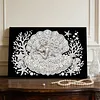 uk.everydayedeals DIY Pearl Painting With Frame - Handmade Self-Adhesive Pearls - Mermaid(20*30cm)